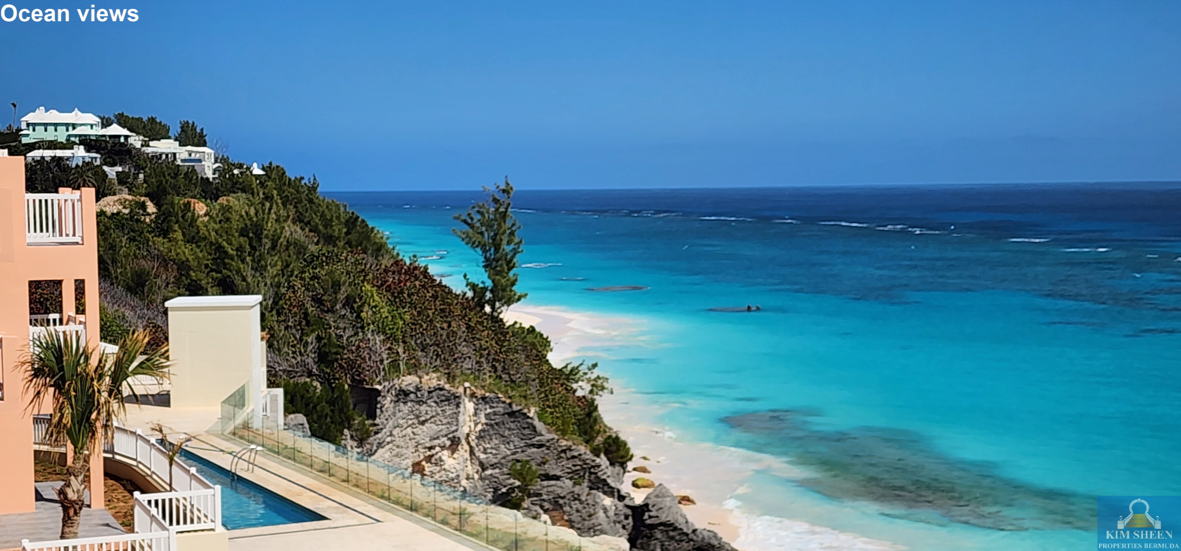 complex pool ocean view